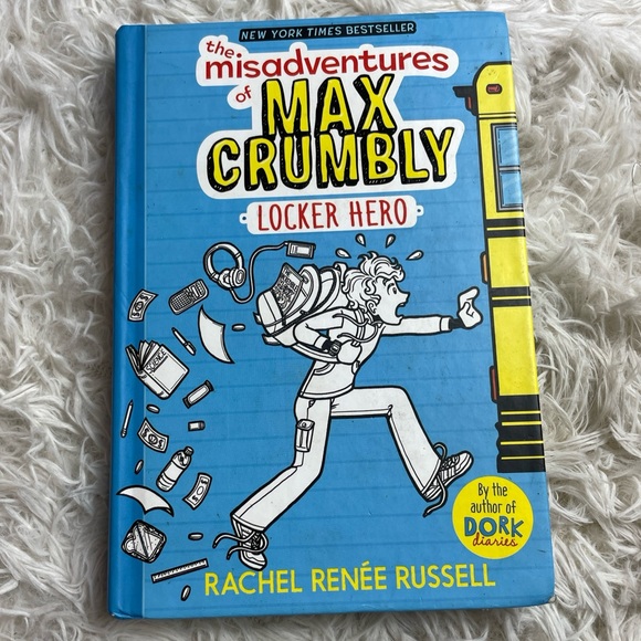 The Misadventures of Max Crumbly 1: Locker Hero 1 Hardcover - Picture 1 of 6